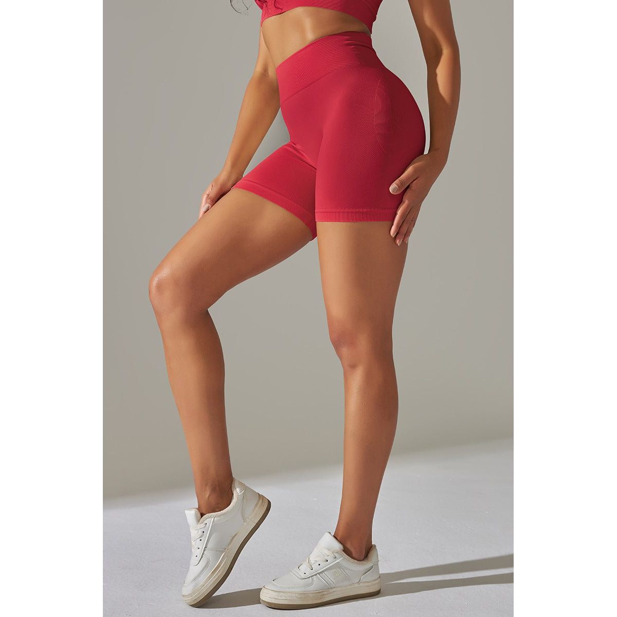 UltraFit scrunch Shorts Red - Small (S) / Red