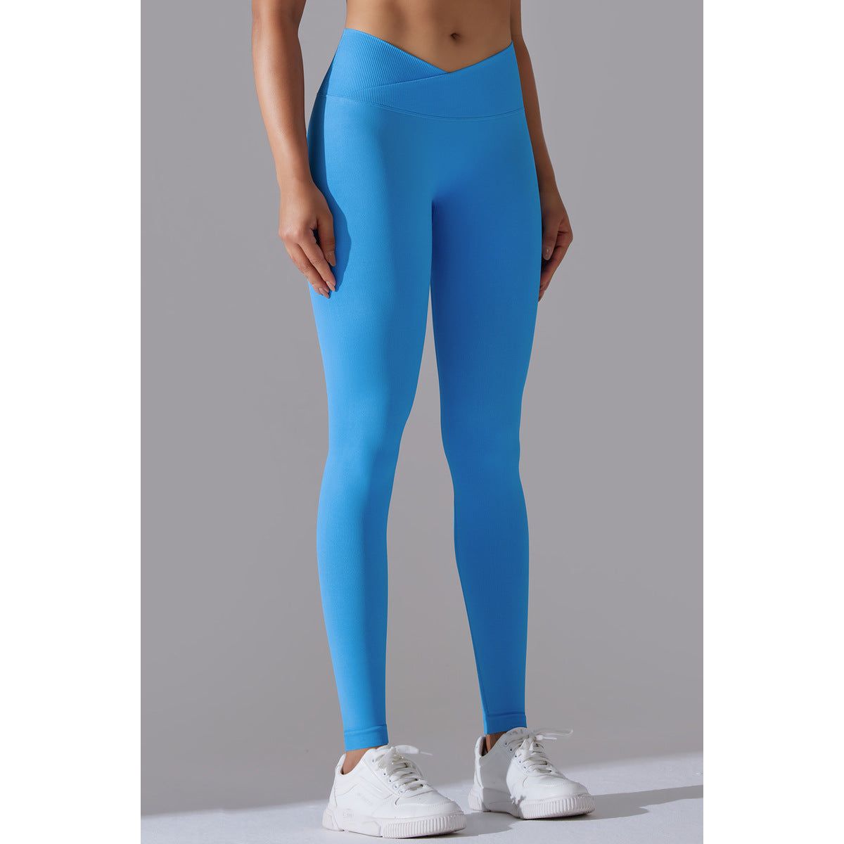 ZenCurve scrunch leggings Turquoise - Medium / Turquoise