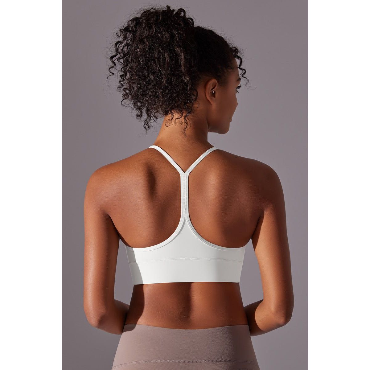 PureFlex Strappy Sports bh White - Large / White