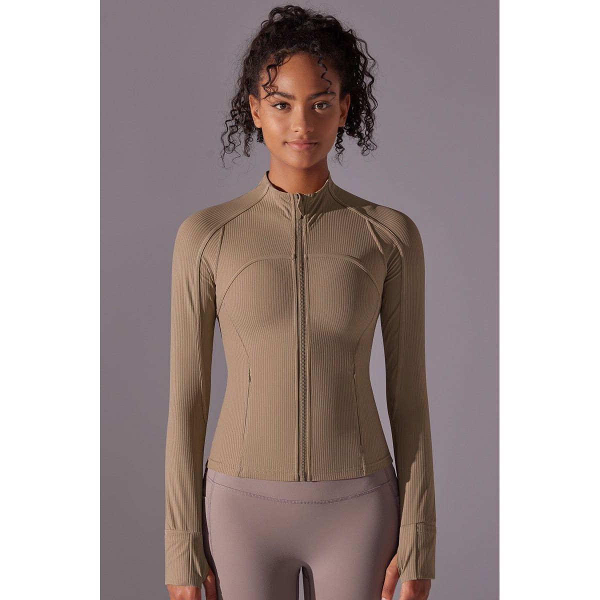 FlexiZip Compression Jacket Cocoa - Medium (M) / Cocoa