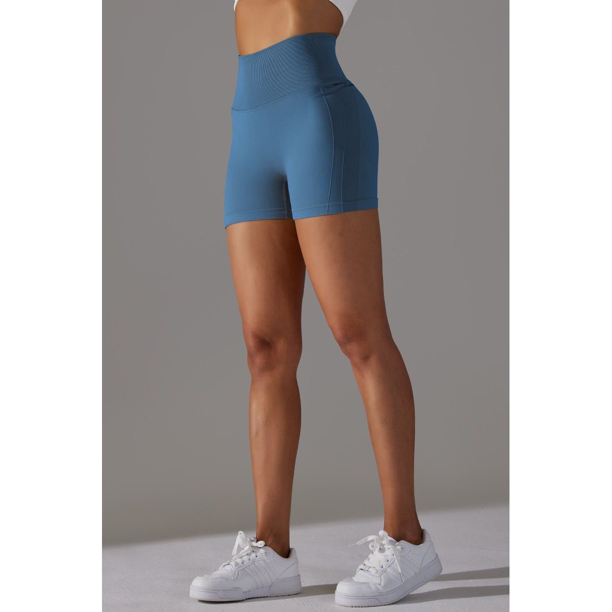 PerformancePro scrunch shorts AquaBlue - Large / AquaBlue