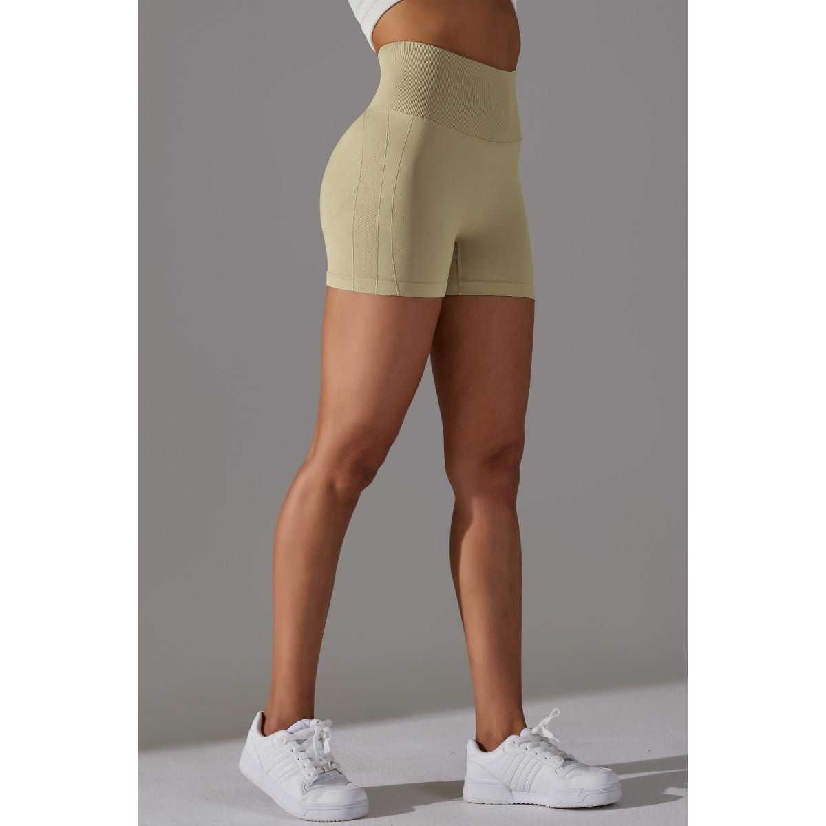 PerformancePro scrunch shorts Khaki - Small / Khaki