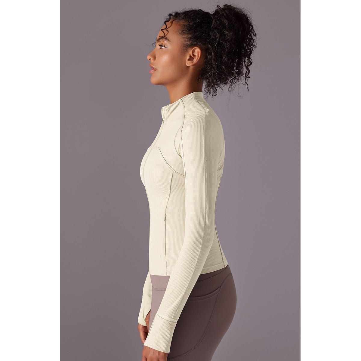 FlexiZip Compression Jacket CreamyWhite - Small (S) / CreamyWhite