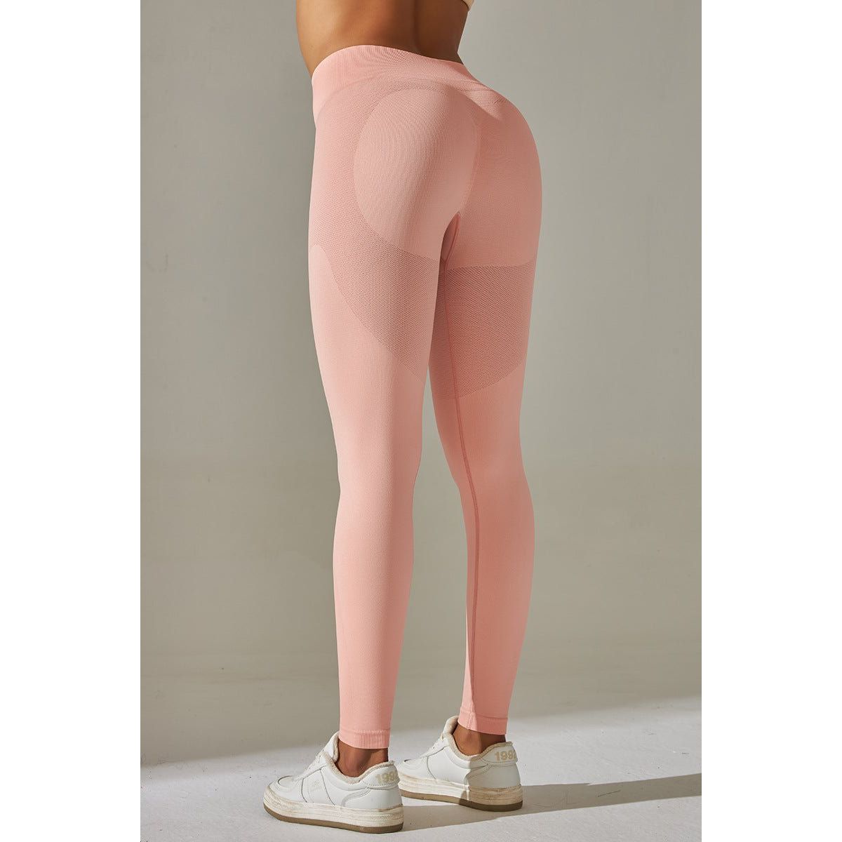 AirMotion scrunch leggings LightPink - Large (L) / Light pink