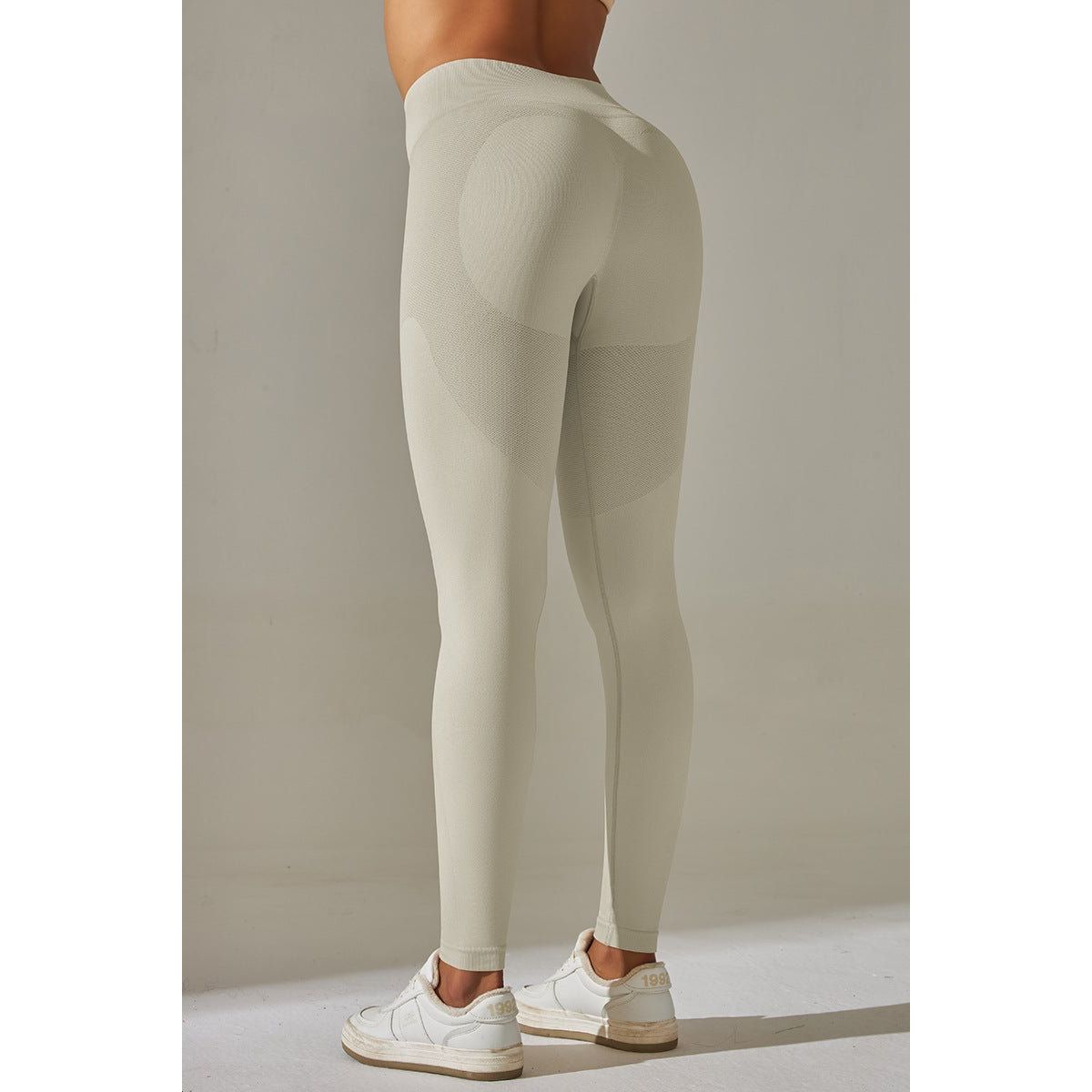 AirMotion scrunch leggings LightGrey - Large (L) / LightGrey