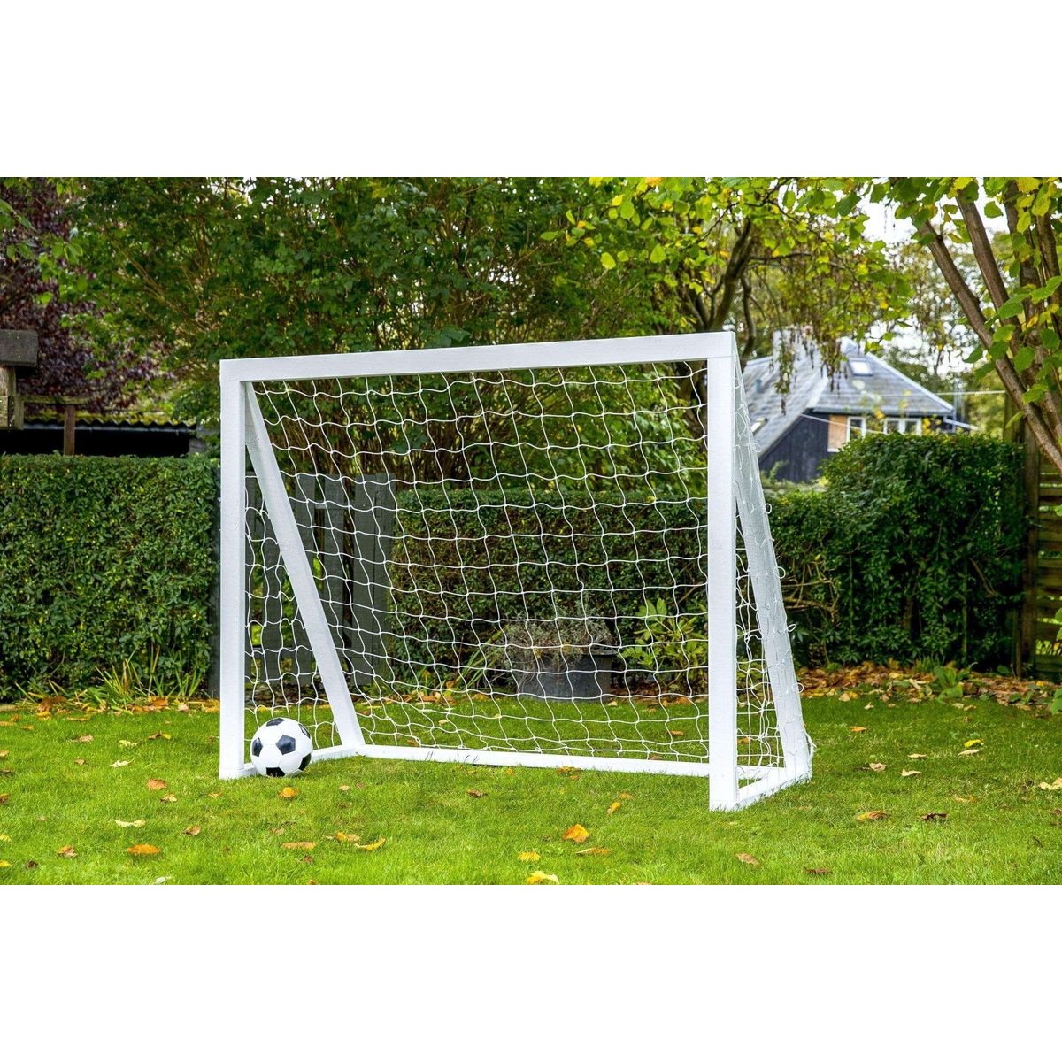 Homegoal Junior fodboldmål hvid - 175 x 140 cm, 2