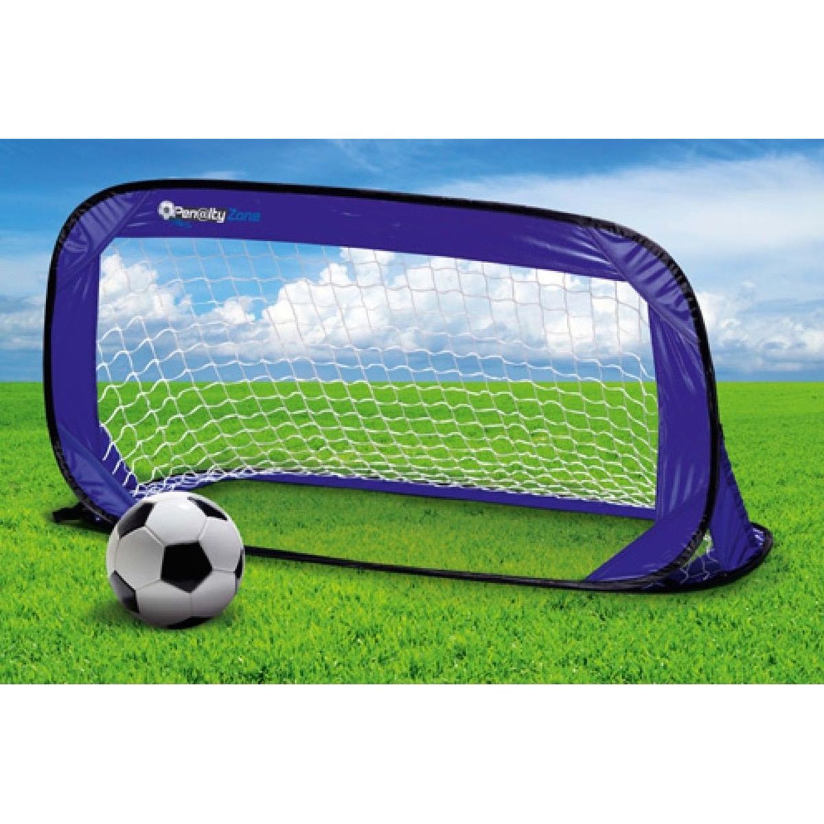 Pop-Up fodboldmål - 1 stk. - 122x66x66 cm.