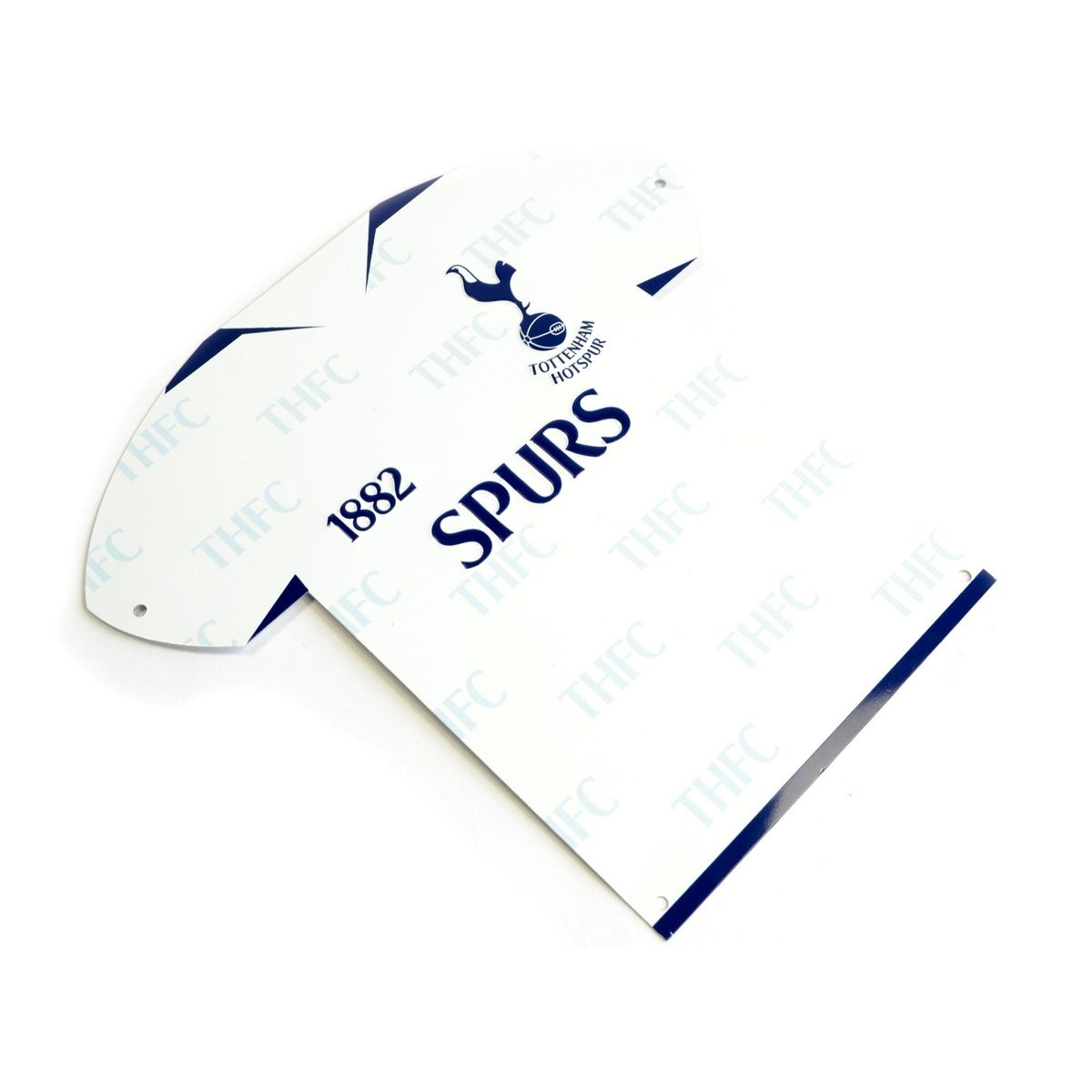 Tottenham skilt i metal (24x25 cm)