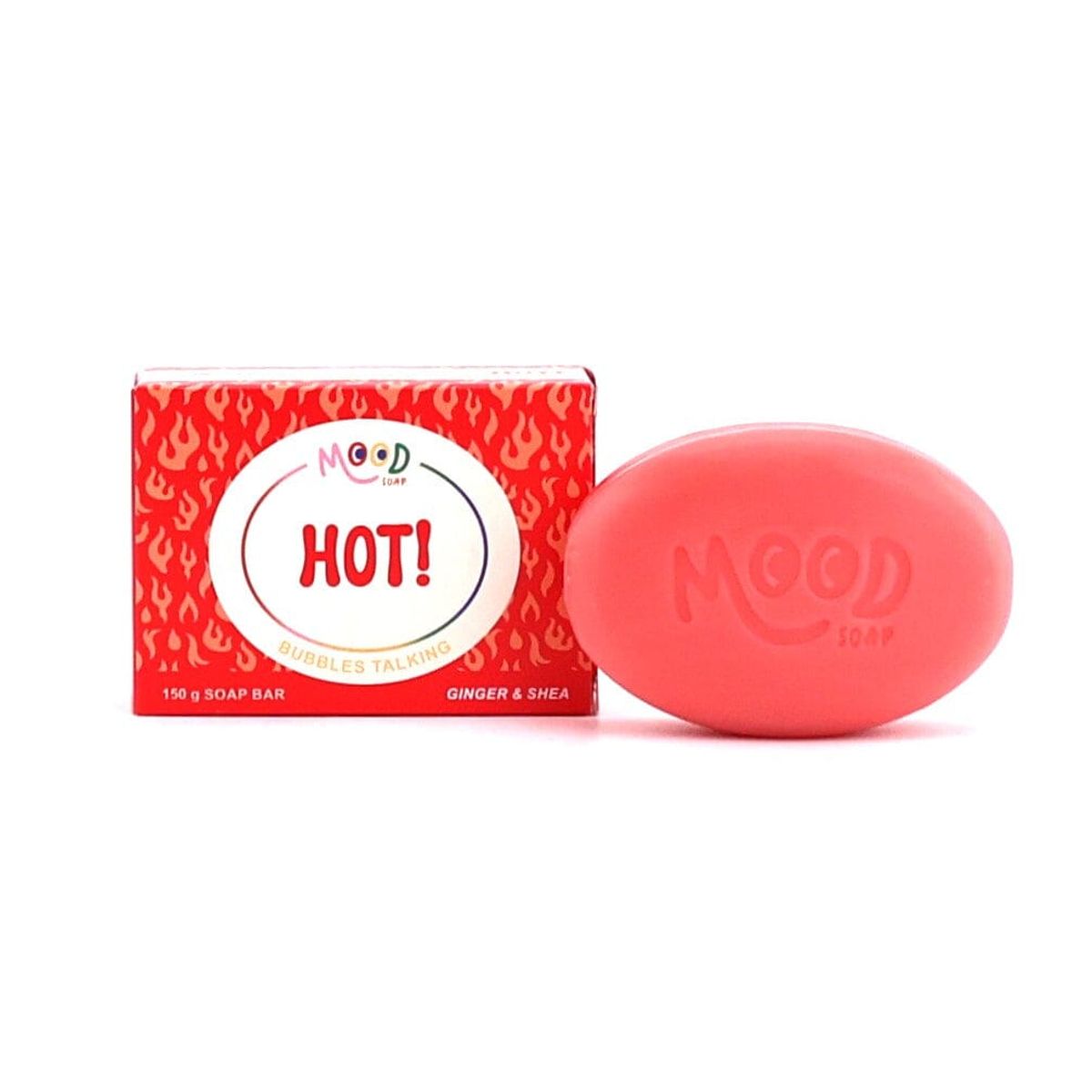 MoodSoap - Sæbe - HOT! - Ingefær & Shea, 150g