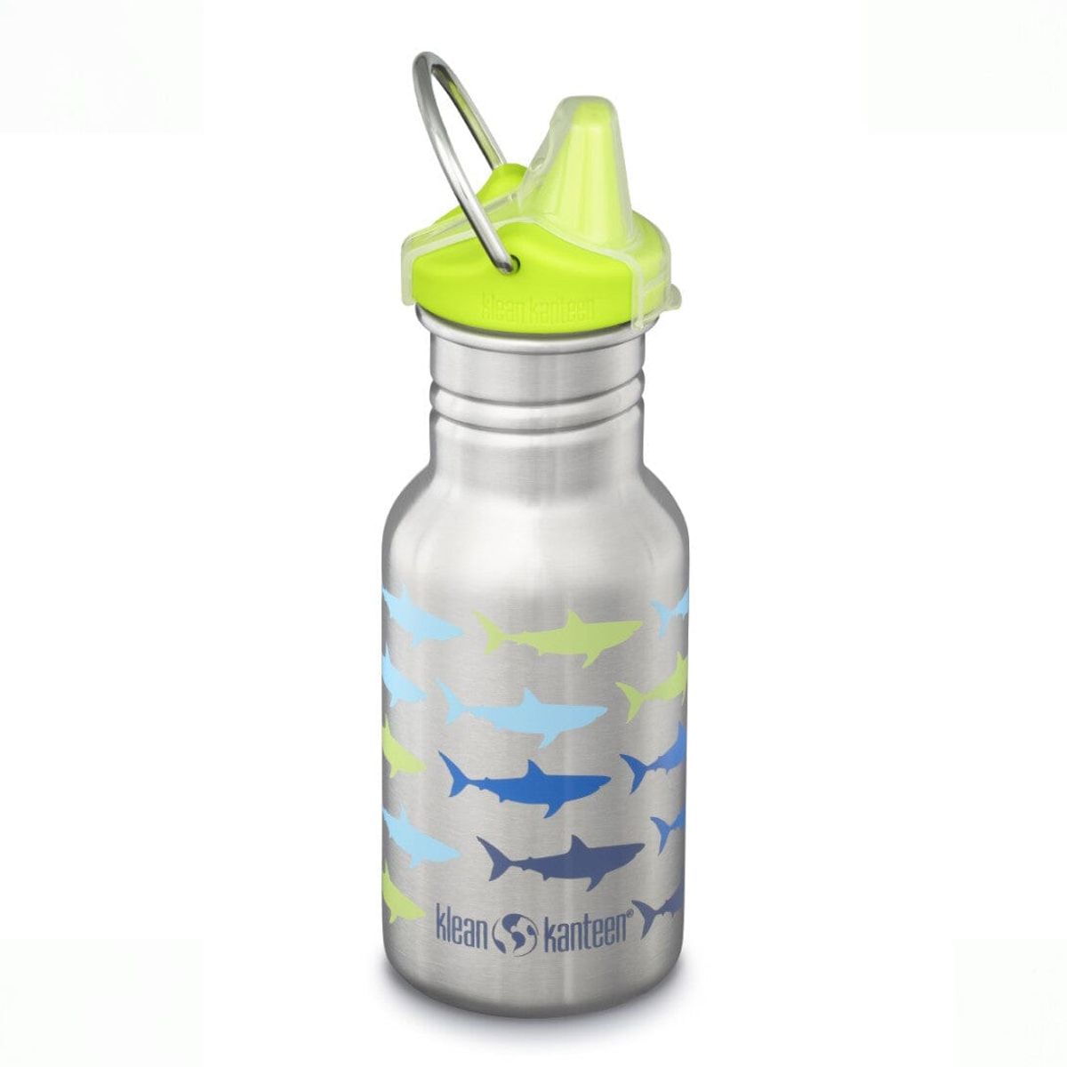 Klean Kanteen - Drikkedunk Børn 355ml Classic W/ Sippy Cap - Sharks