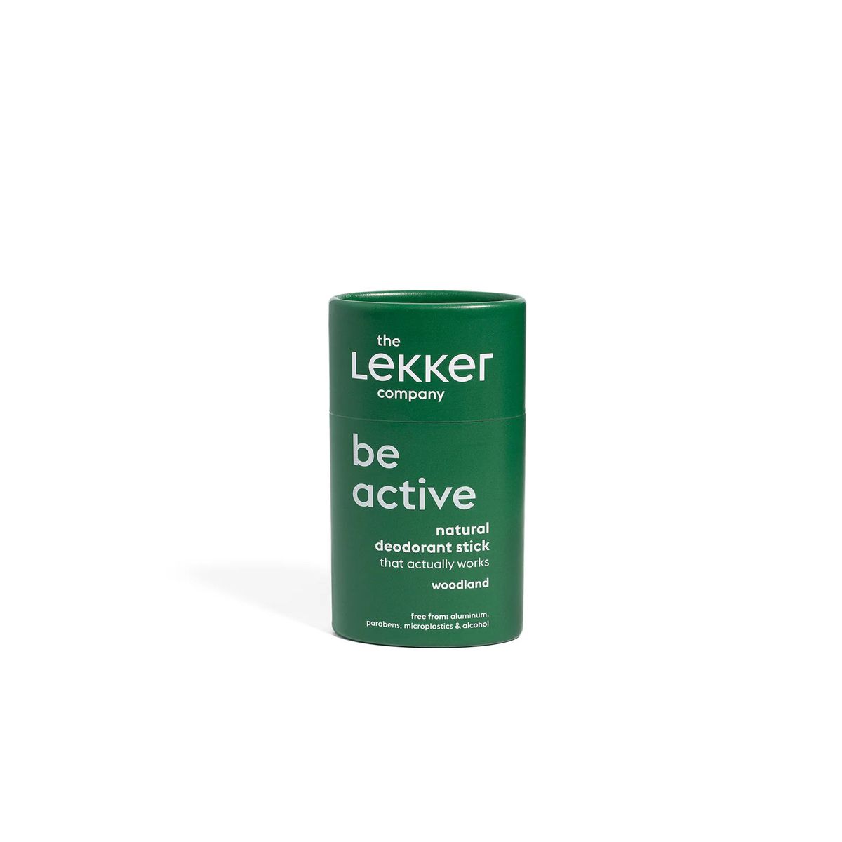 The Lekker Company - Lekker Deodorant Stick - Be Active / Woodland, 40g