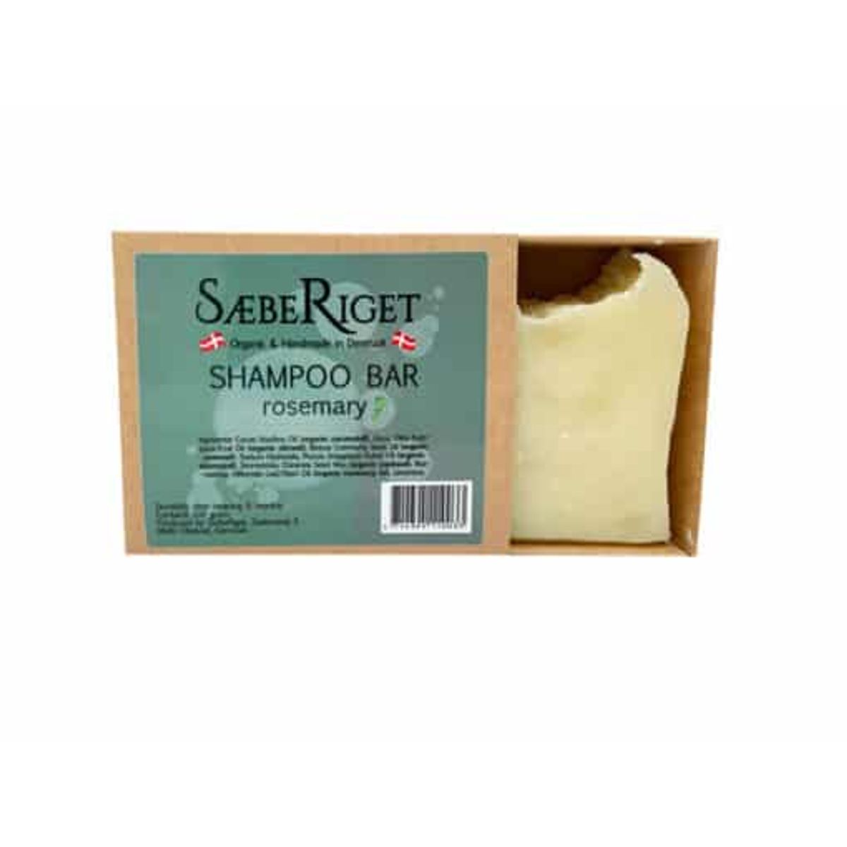 Sæberiget - Shampoo Bar - Rosemarin