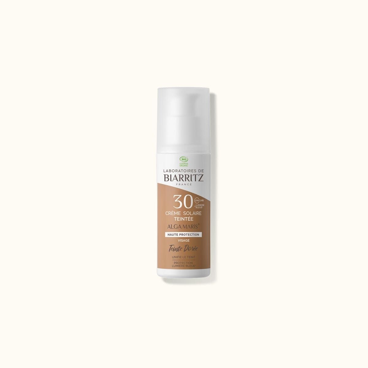 Laboratoires De Biarritz - Solcreme Med SPF30 - Golden - 50ml - Økologisk