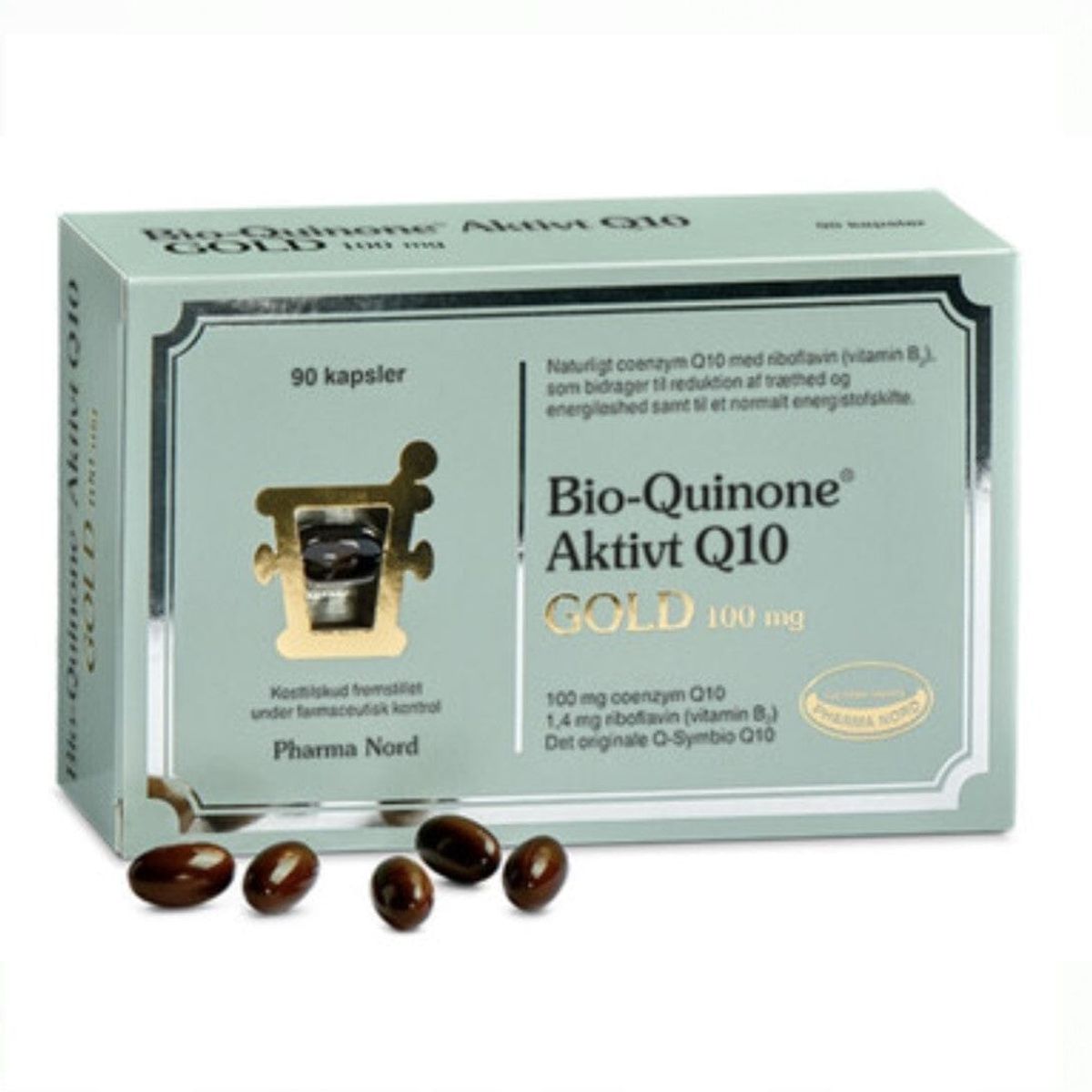 Pharma Nord - Bio-Quinone Aktivt Q10 Gold 100 Mg - 90 Stk