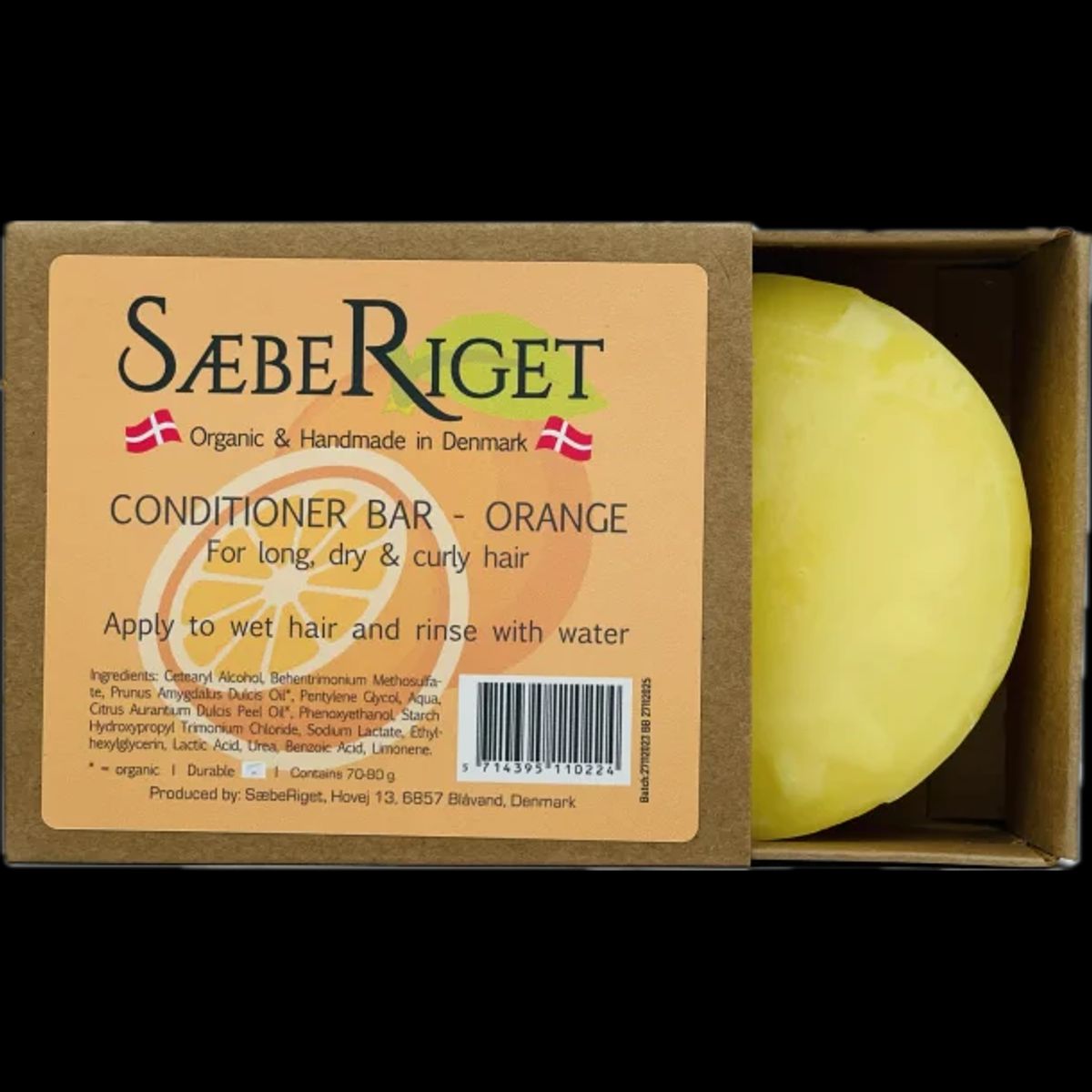 Sæberiget - Balsambar - Orange