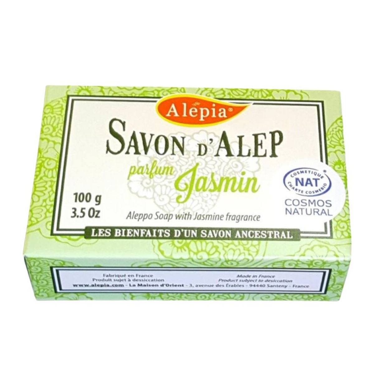 Alépia - Prestige - Aleppo SoapJasmin100g