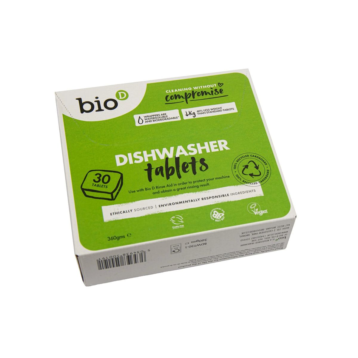 Bio-D - Opvasketabs - 30 STK