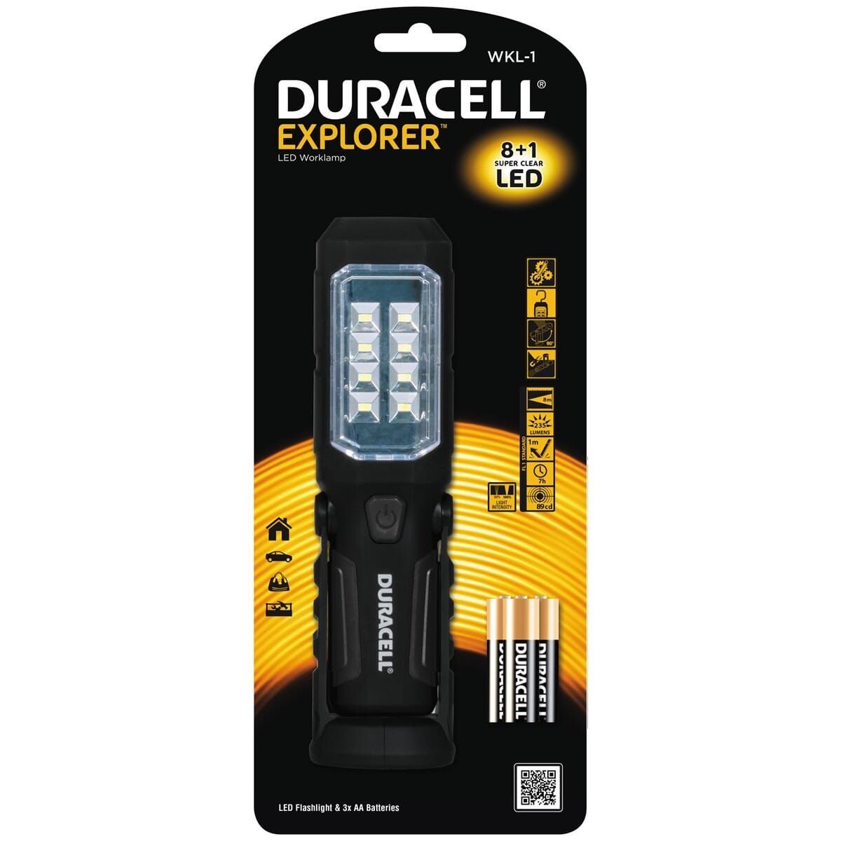 Duracell - Explorer- LED Arbejdslampe 235lm