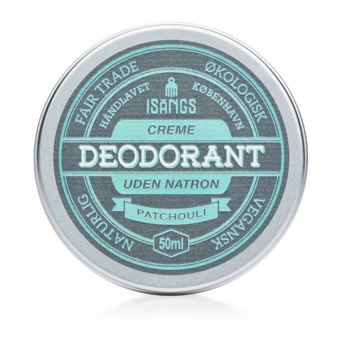 Isangs - Creme Deodorant Uden Natron - Patchouli