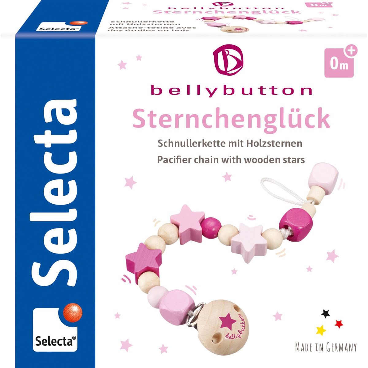 Selecta - Lucky Star Suttekæde - Pink