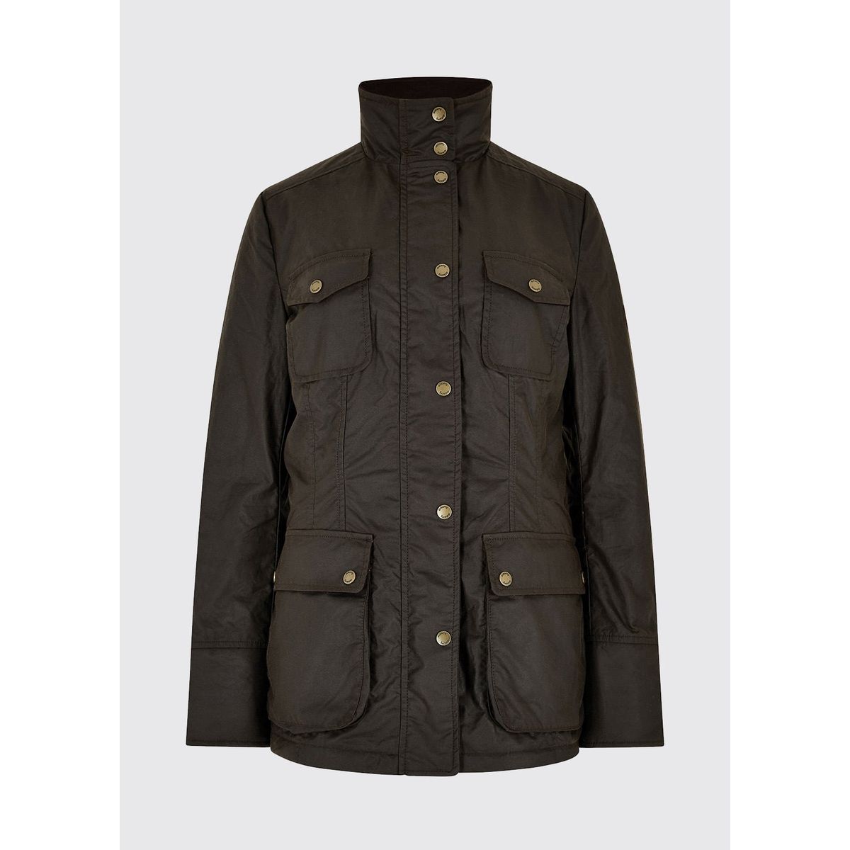 Munsboro Ladies Waxed Jacket PRIMALOFT, verdigris grøn - 42 (UK16)