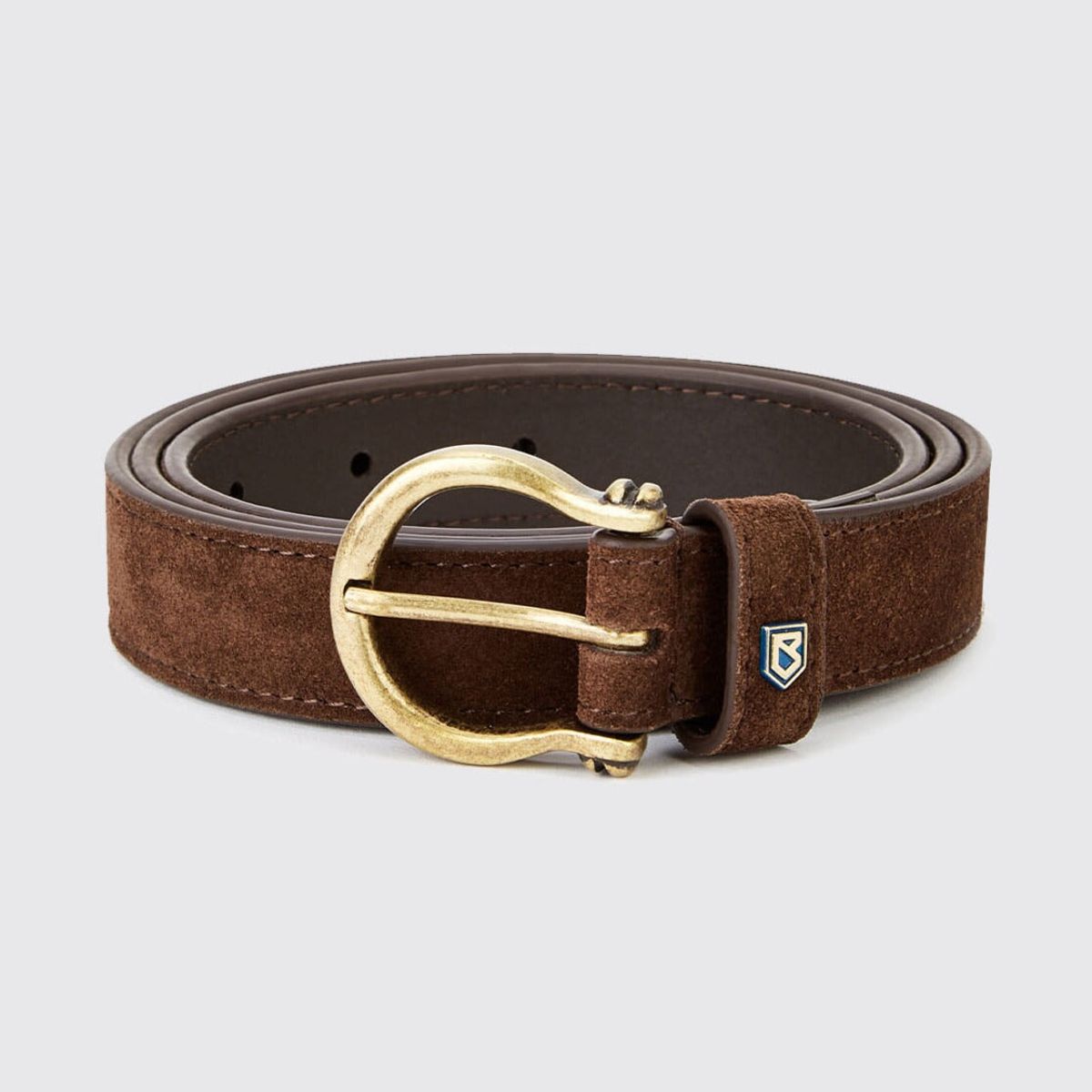 Archway Ladies Belt bælte, ruskind, cigarbrun - 30-32