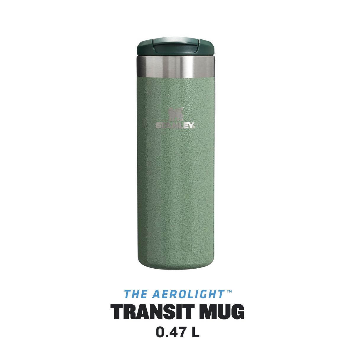 Stanley AeroLight Transit Mug 0,47L, hammertone green