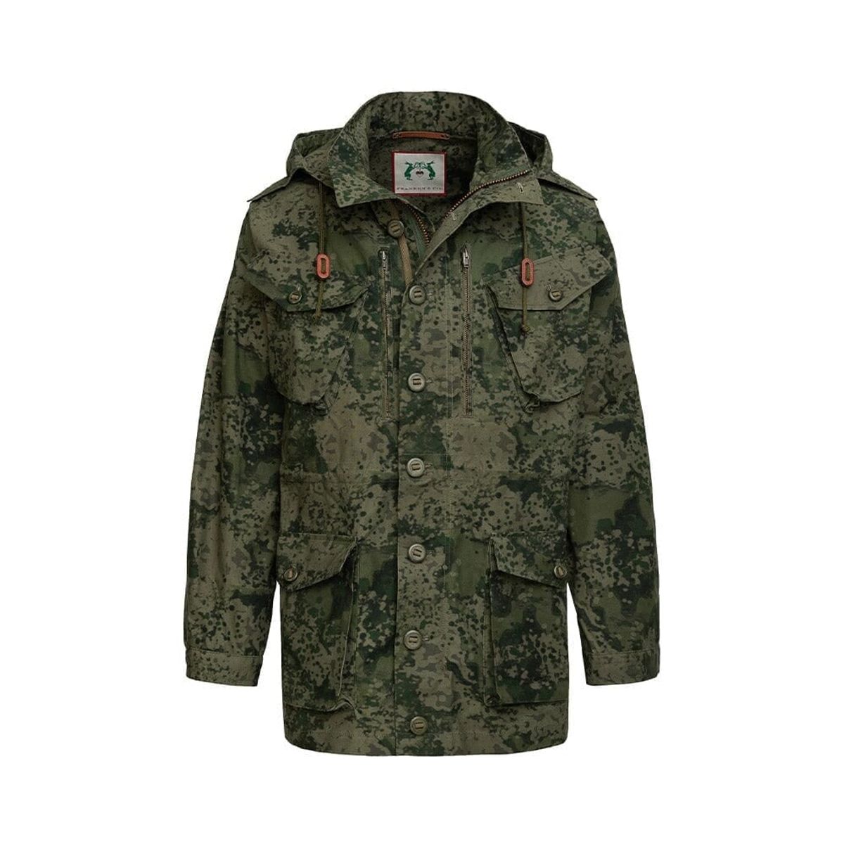 Franken & Cie Camouflage Jacket, Halley Stevenson bomuld - M (50)