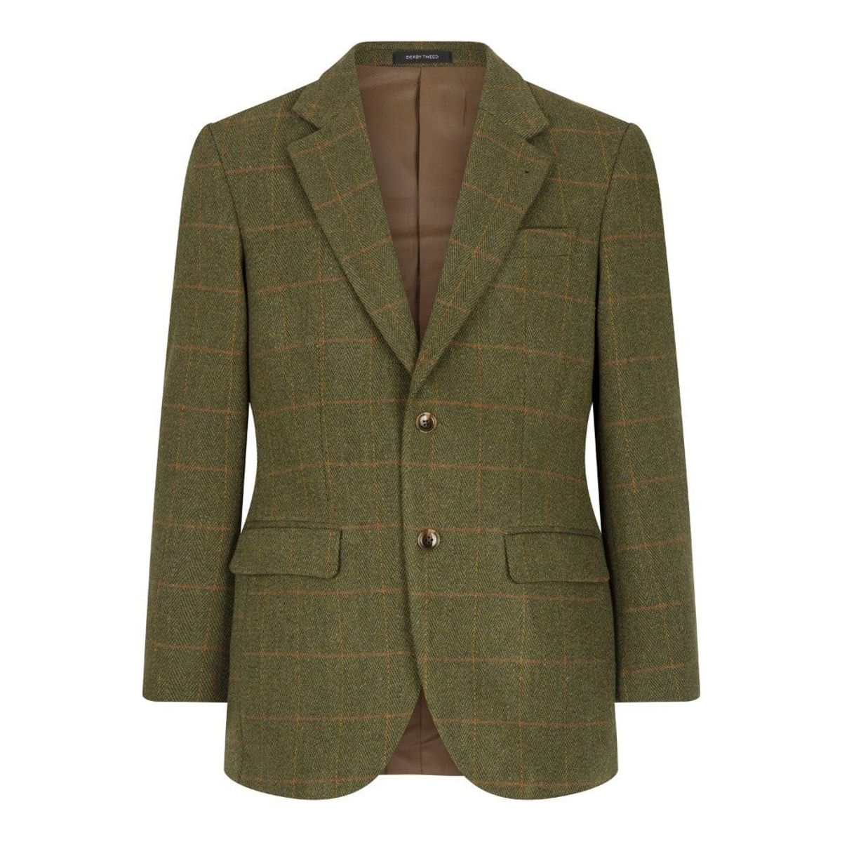 Windsor mens blazer, tweed, mørk grøn - 3XL (UK48/EU58)