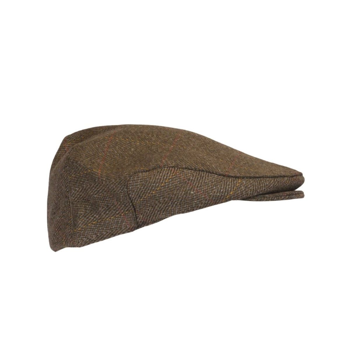 Tweed Country sixpence hat, brun - XXL - 61 cm