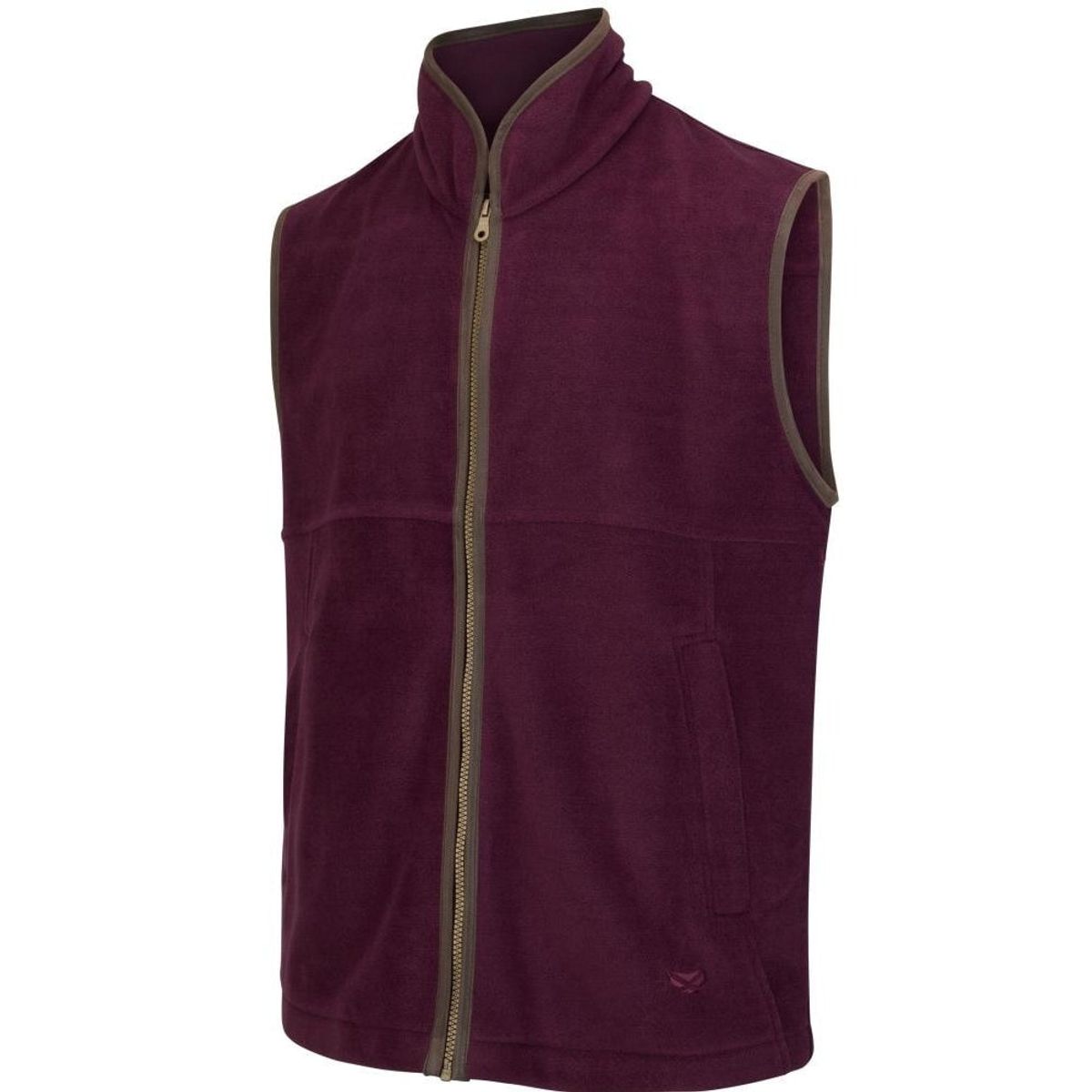 Stenton Vinrød Fleece Gilet vest - 3XL