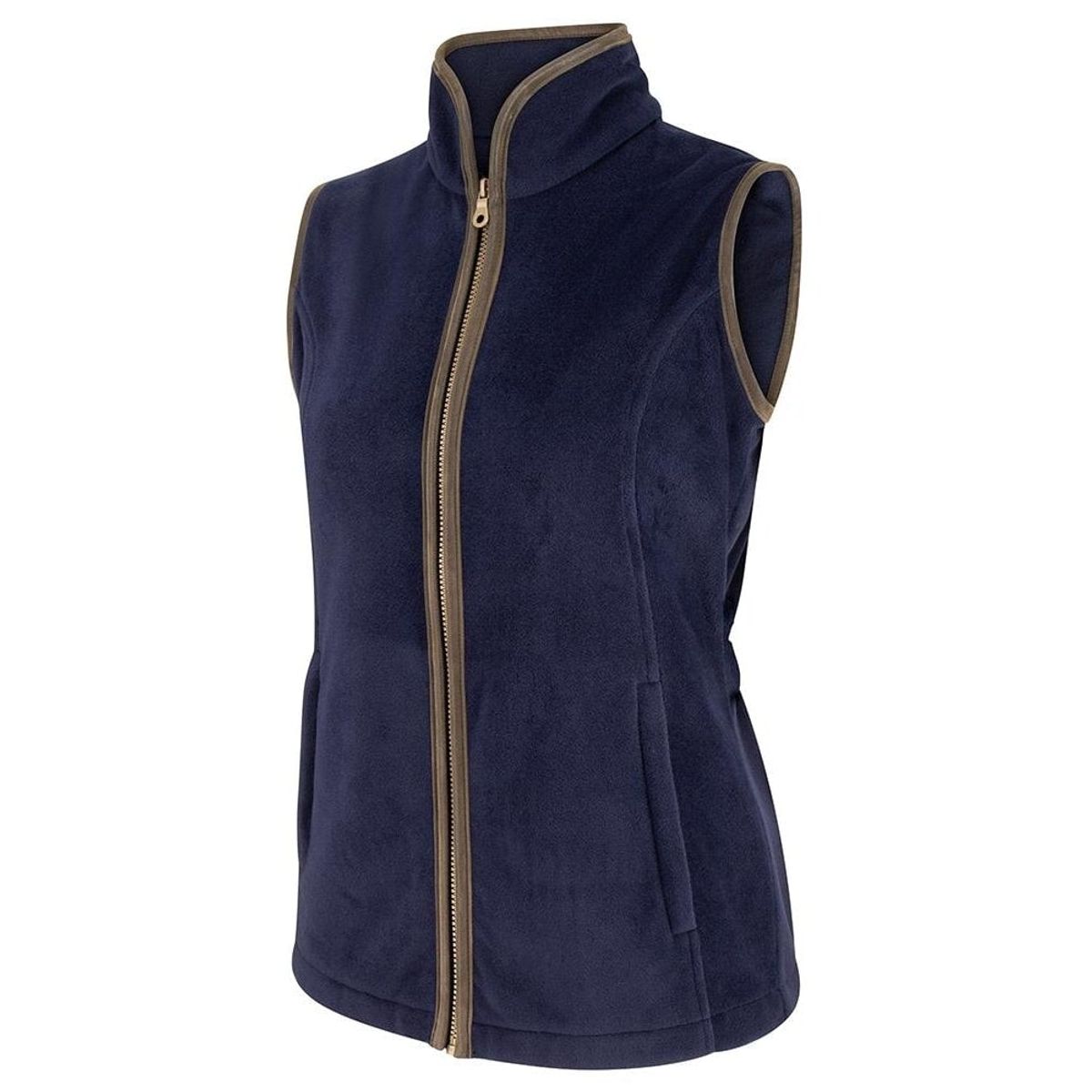 Stenton Ladies Marineblå Fleece Gilet vest - XL (UK16-18)