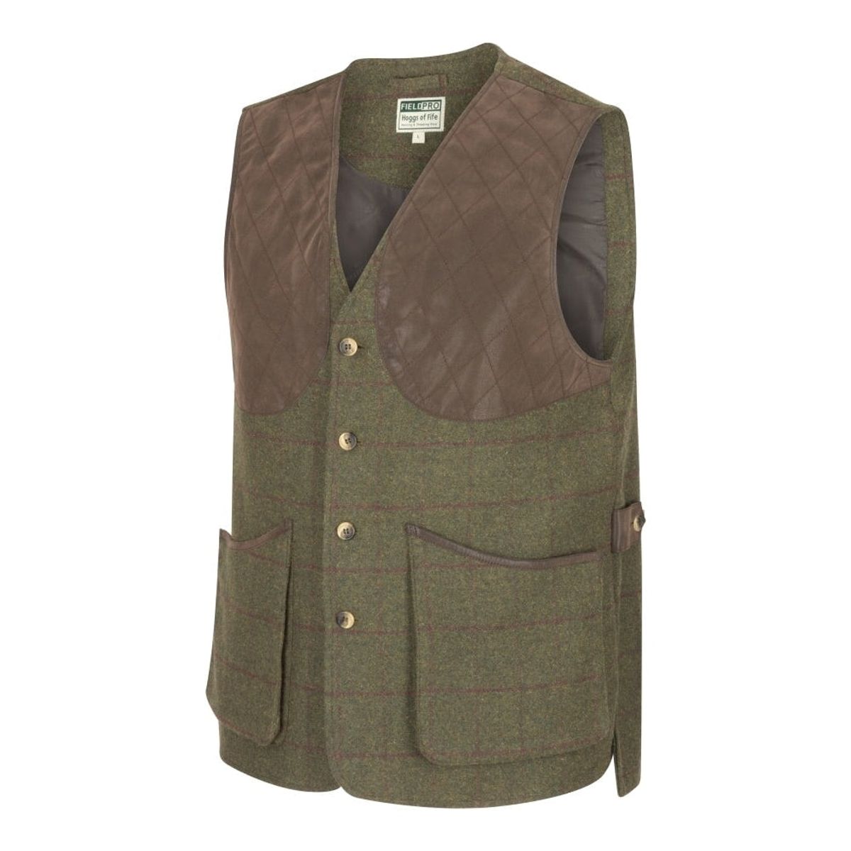 Tummel tweed shooting vest - 3XL