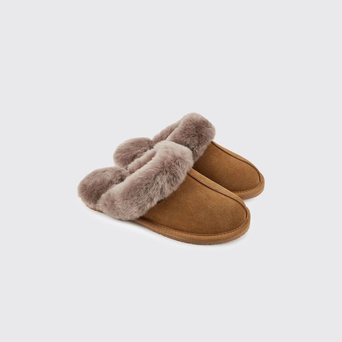 Dubarry Rockmill Ladies Mule Slippers sutsko, ruskind, sandfarvet - 42