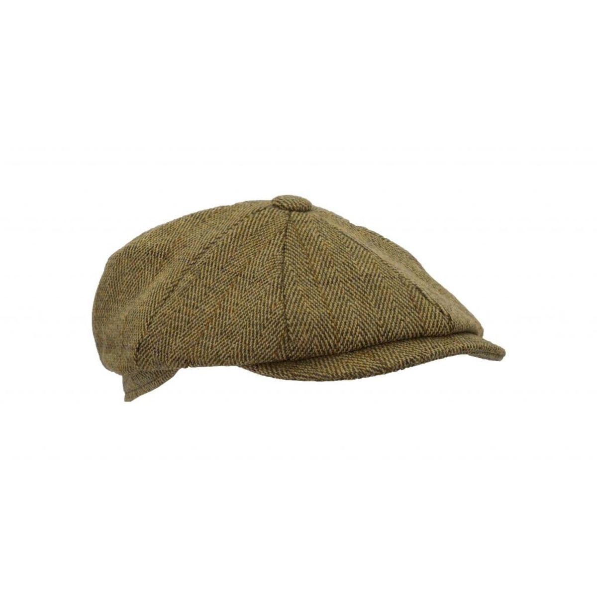 Charlie Tweed Bakerboy hat, lys salvie - XL - 60 cm