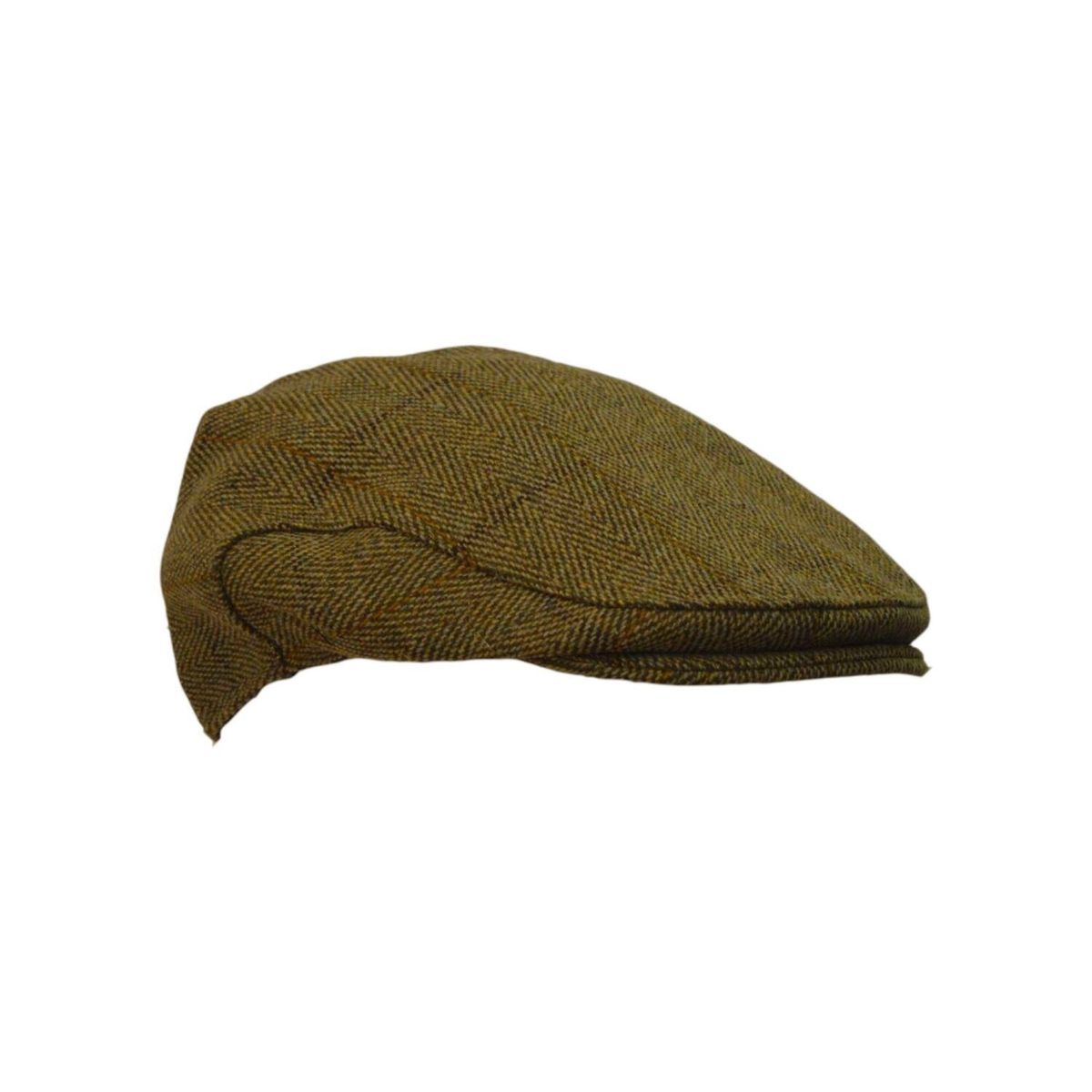 Tweed Country sixpence hat, lys salvie - XS