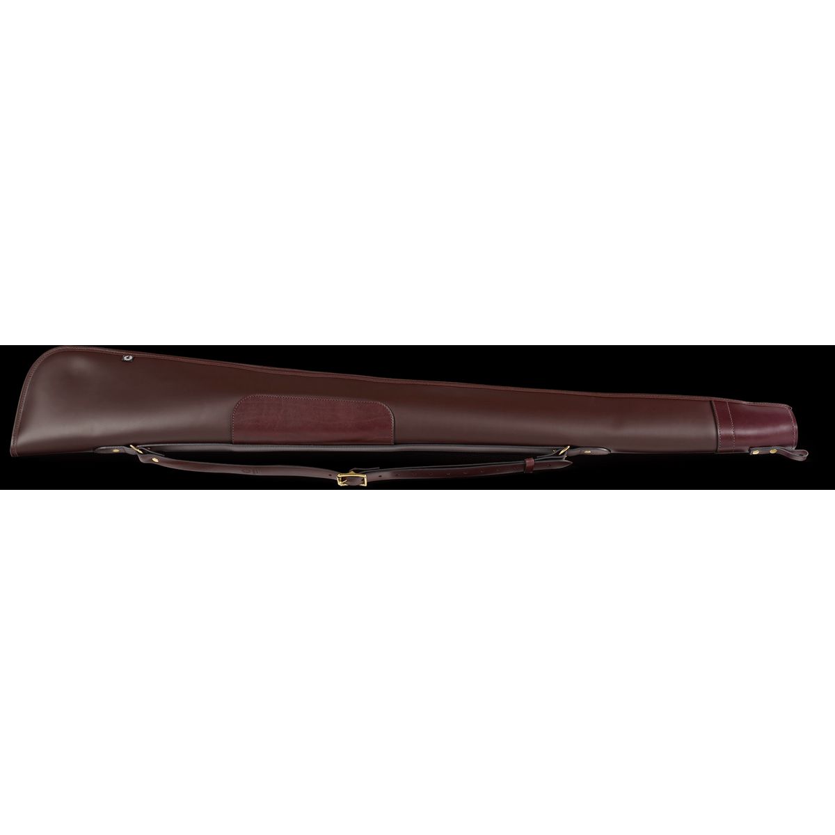 CROOTS Byland Shotgun Slip zip only, læder, oxblood - 30"