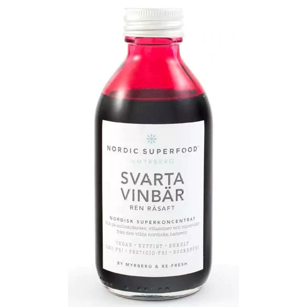 Nordic Superfood Råsaft Koncentrat Solbær 198ml