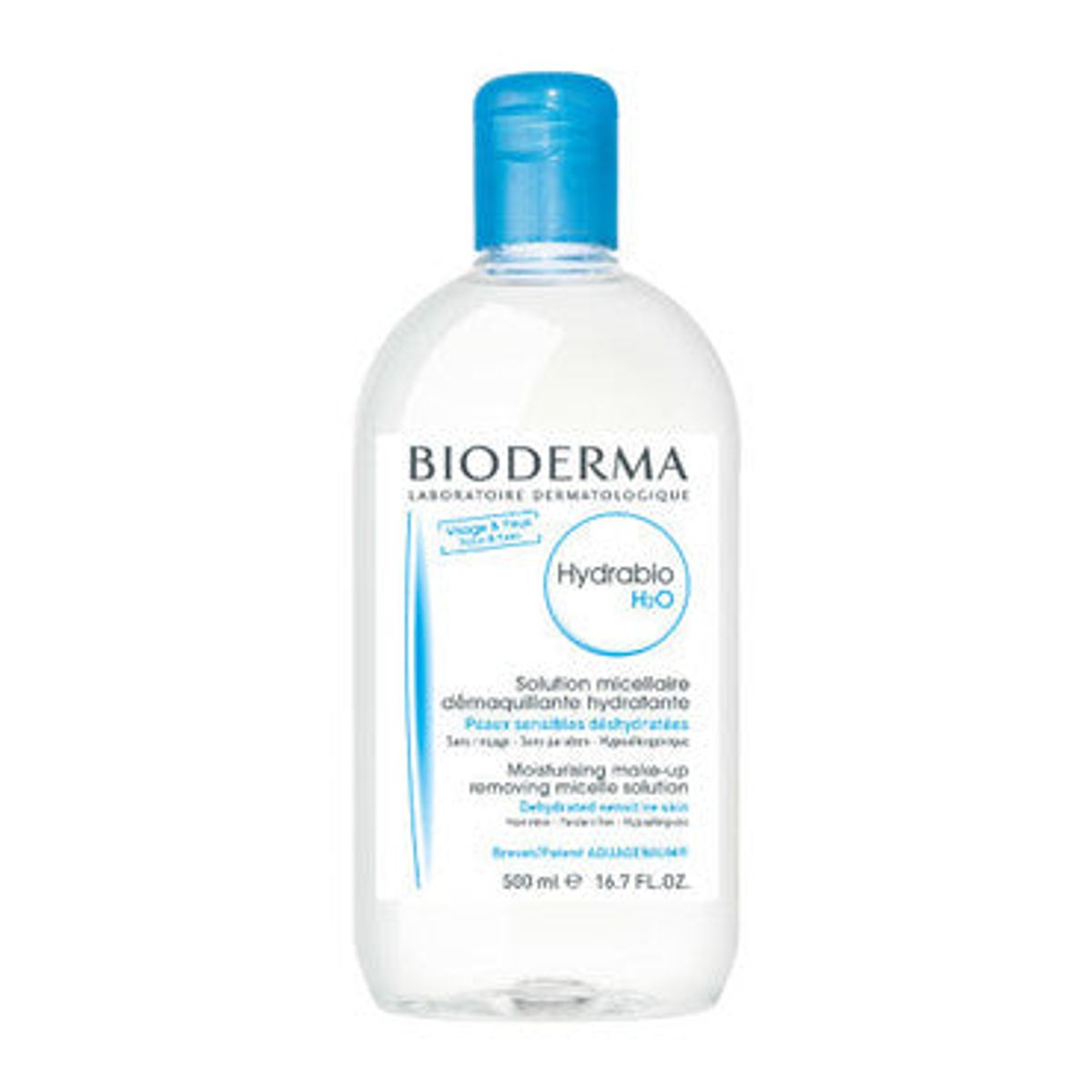 Bioderma Hydrabio H2O 500 ml.