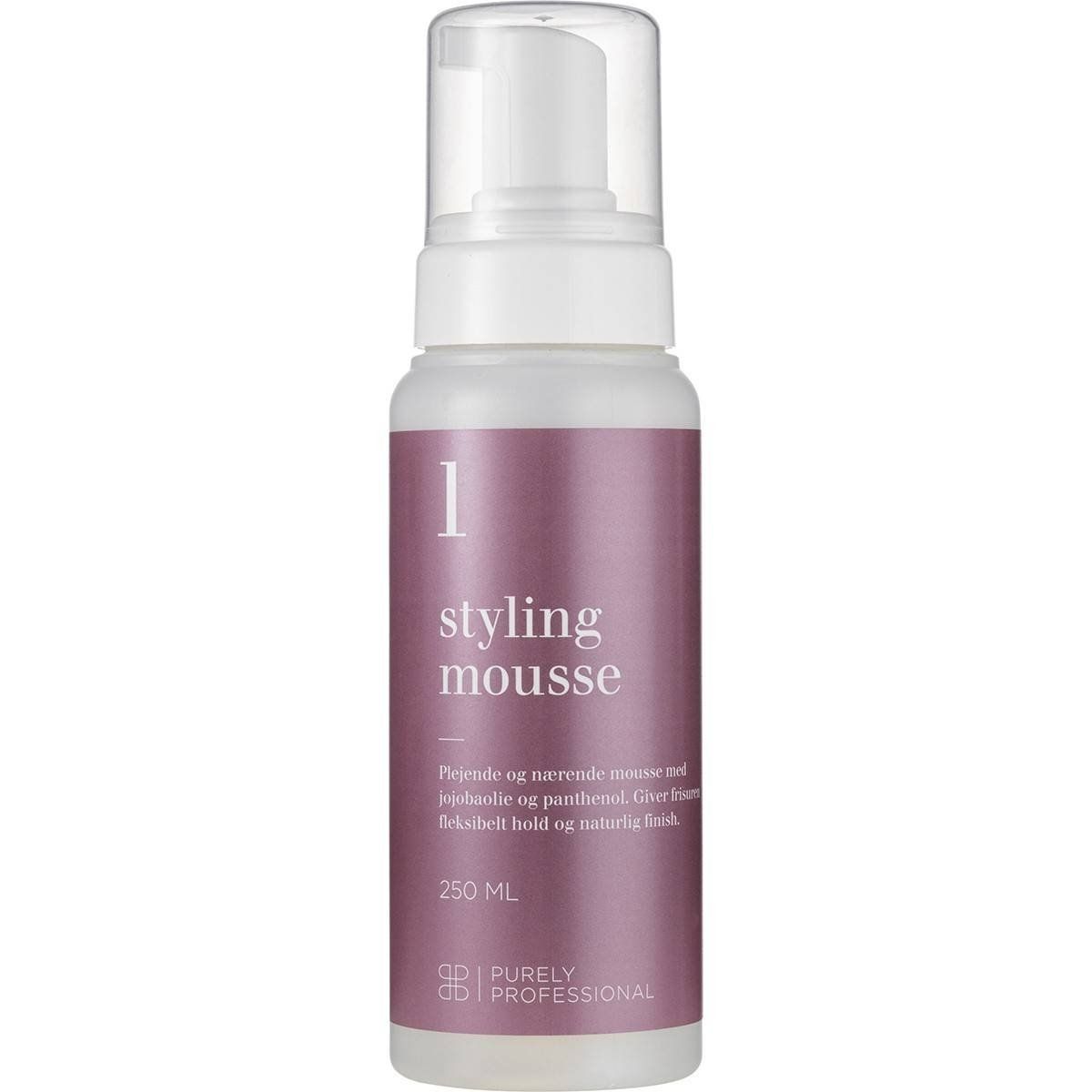 Purely Professional Styling Mousse Volumen til fint hår 250 ml.