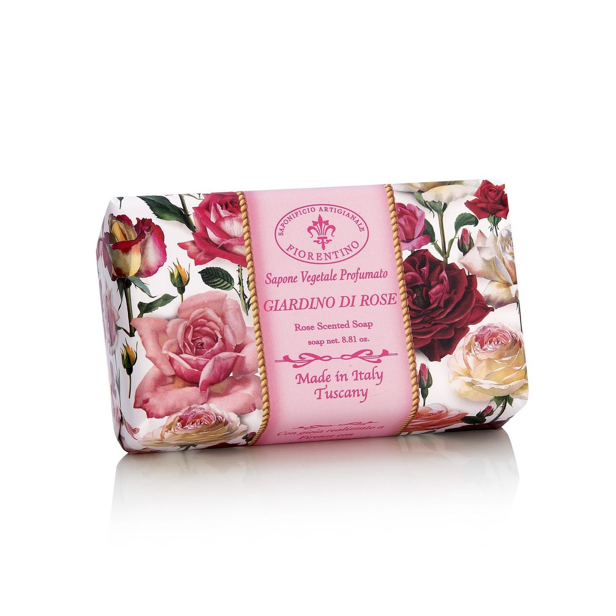 ITALIENSK FIORENTINO HÅNDSÆBE, Giardino Di Rose 250g