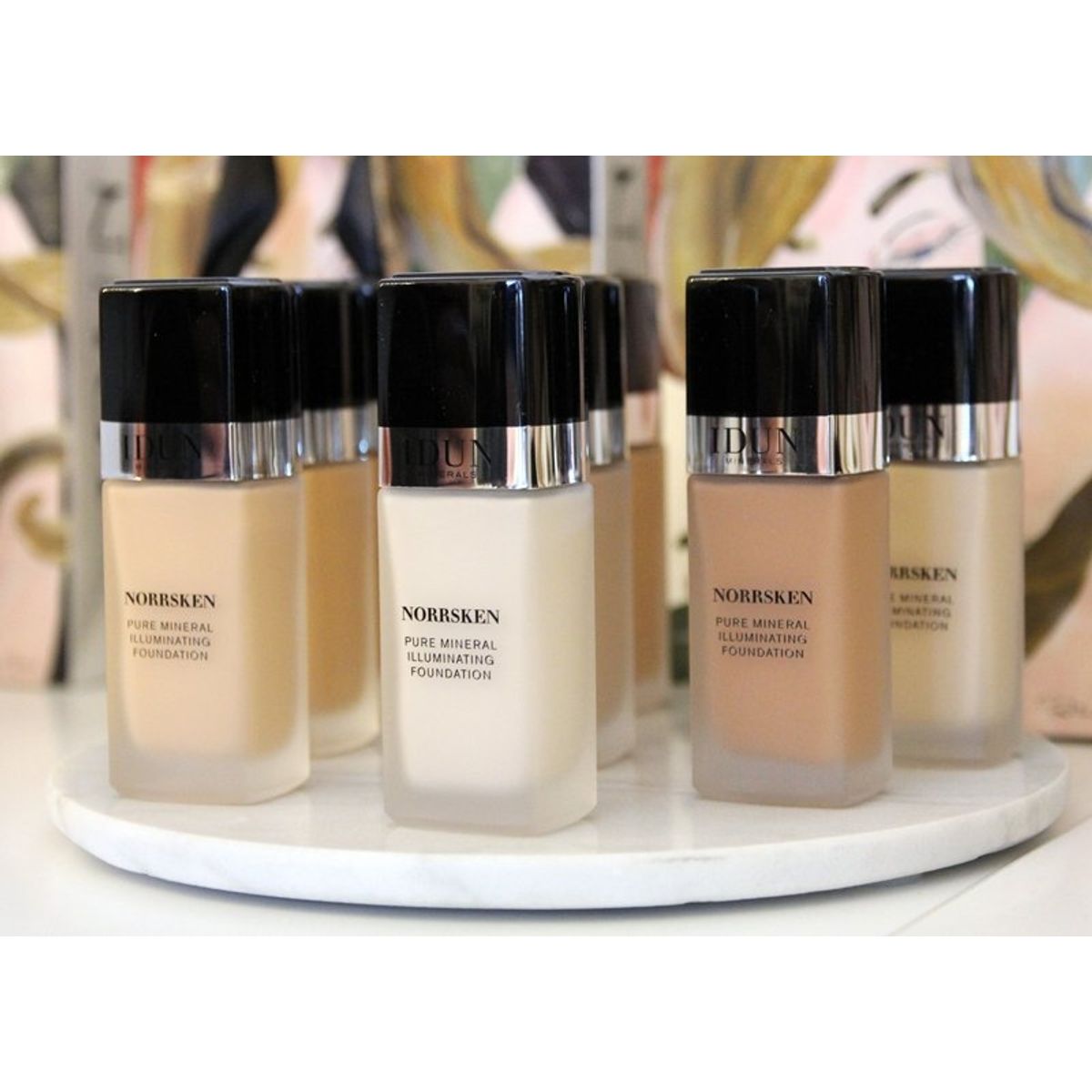 IDUN DISA, liquid mineral foundation norrsken