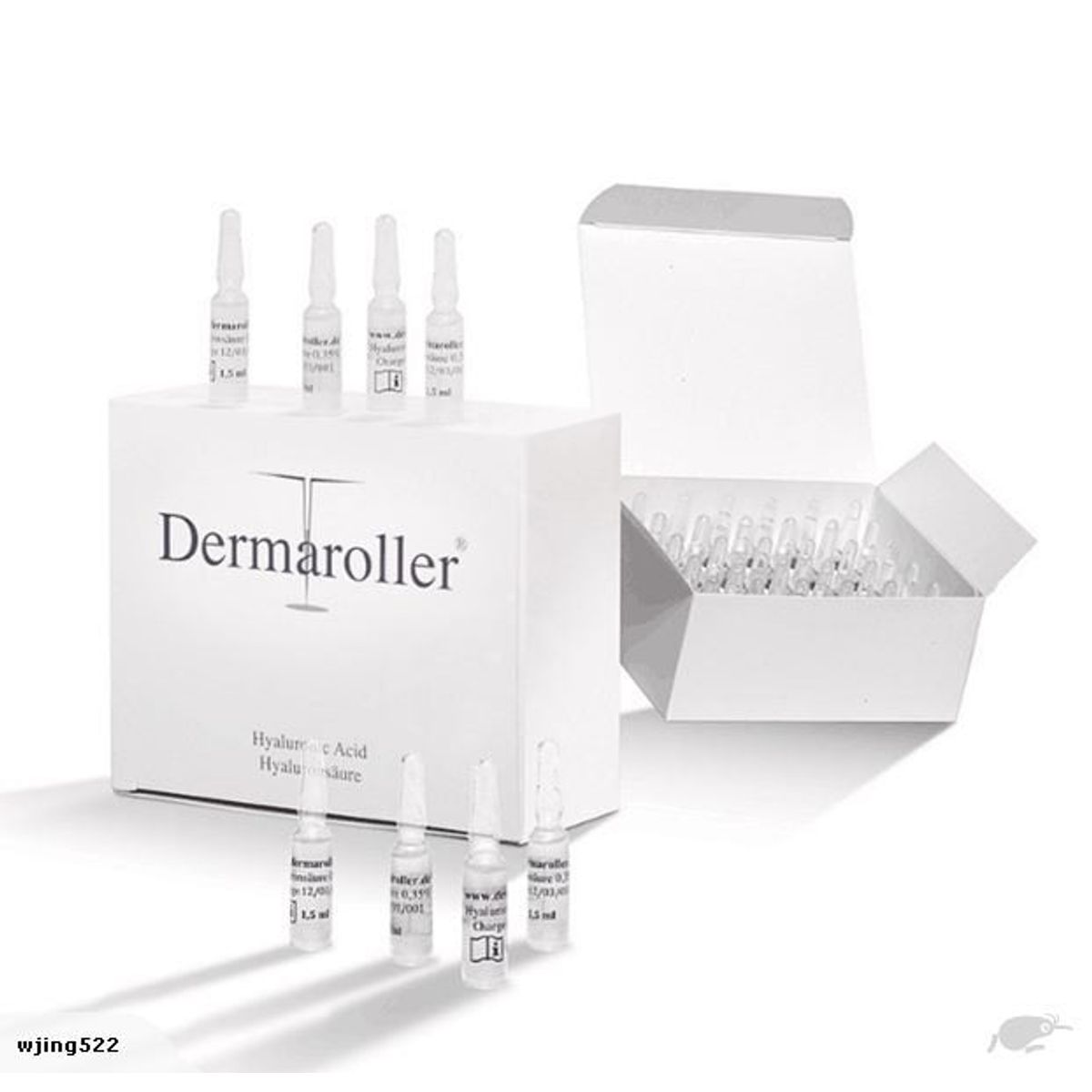 Dermaroller Hyaluronic Acid ampuller 30 stk