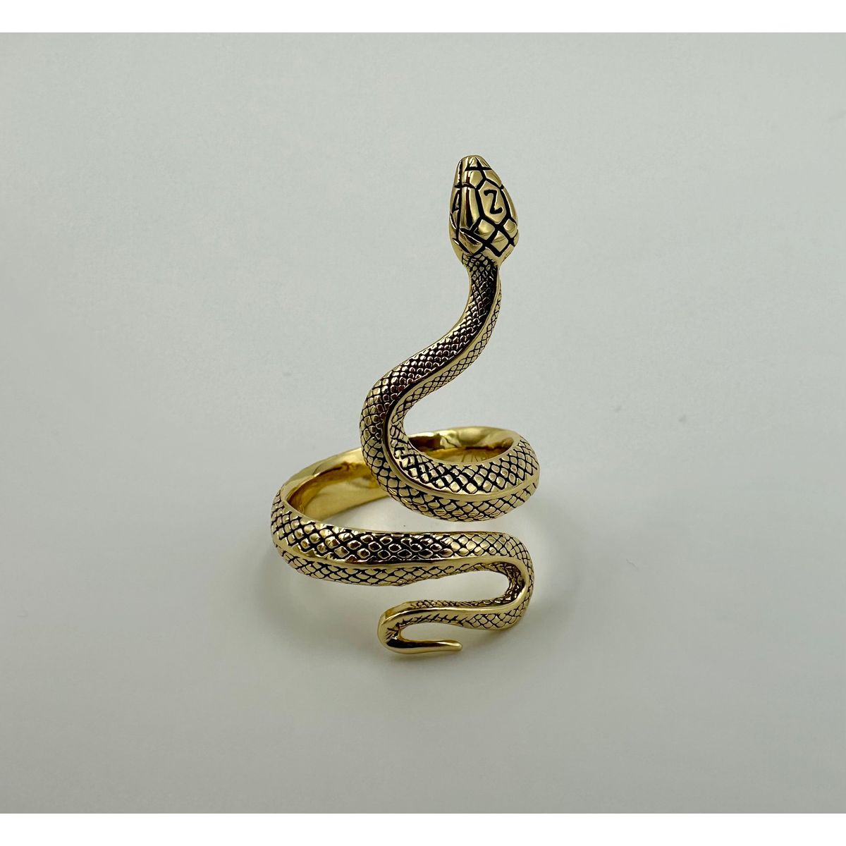 Serpente - Slange ring (Guld)