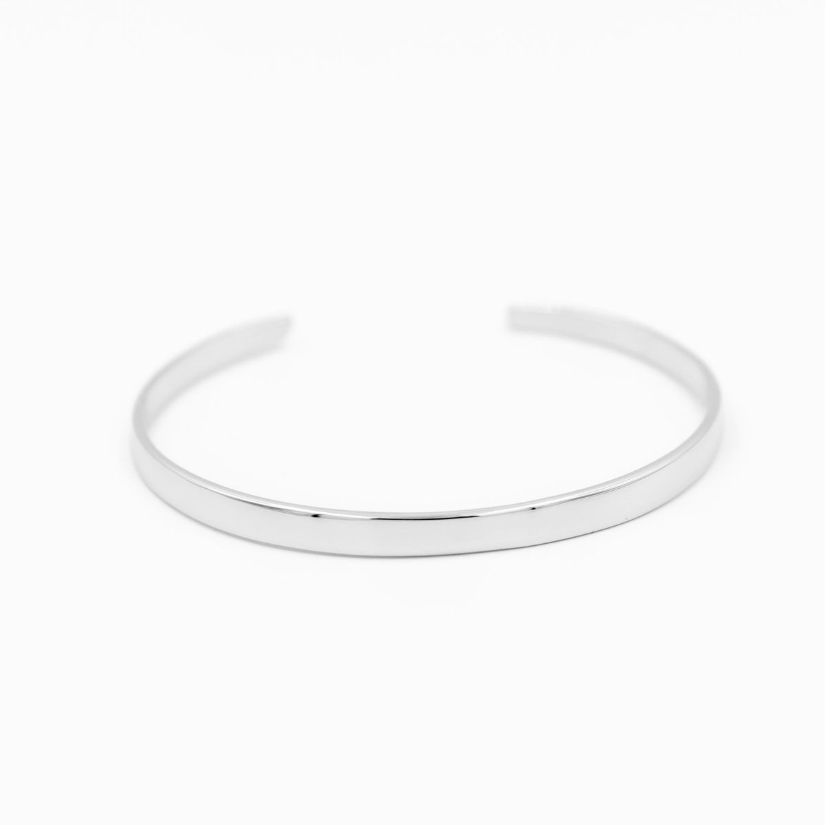 Linearte - Sølv Bangle Armbånd