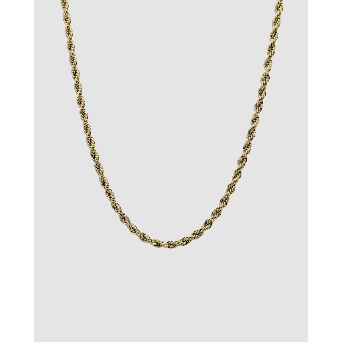 Corda - Rope Chain 4mm (Guldbelagt)