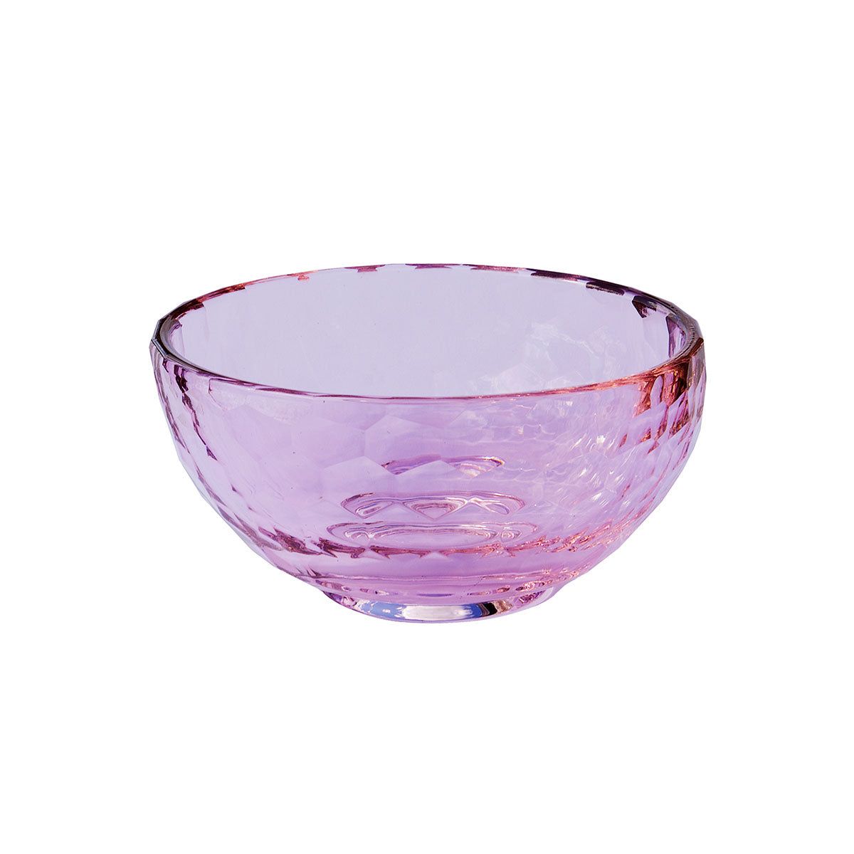 MOUD Home STORM krystal skål Ø12 cm - pink