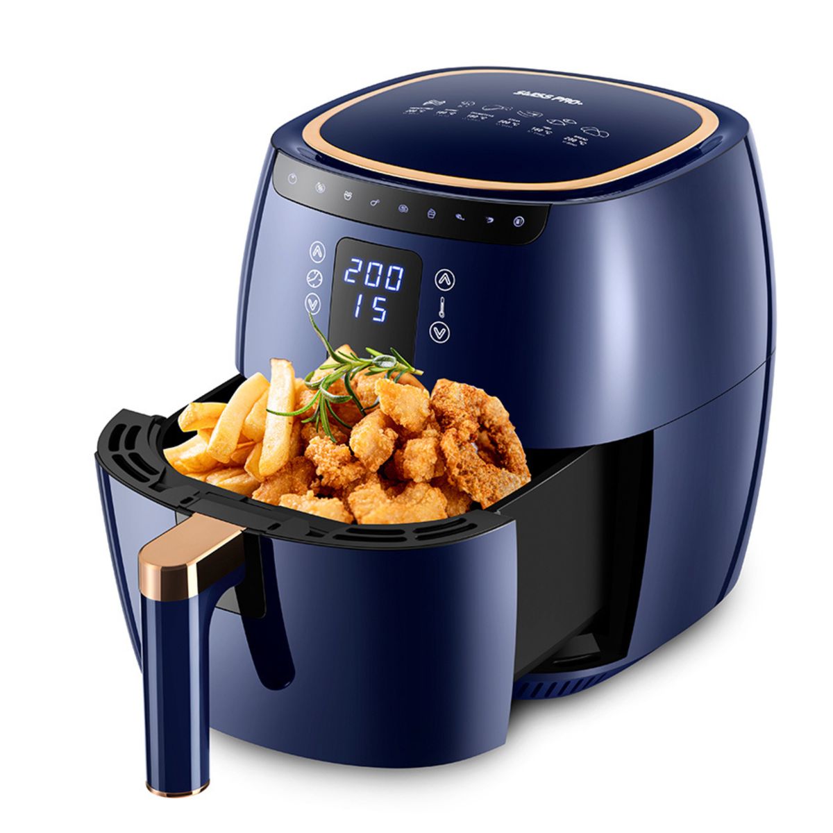 Digital Airfryer 7L Blå