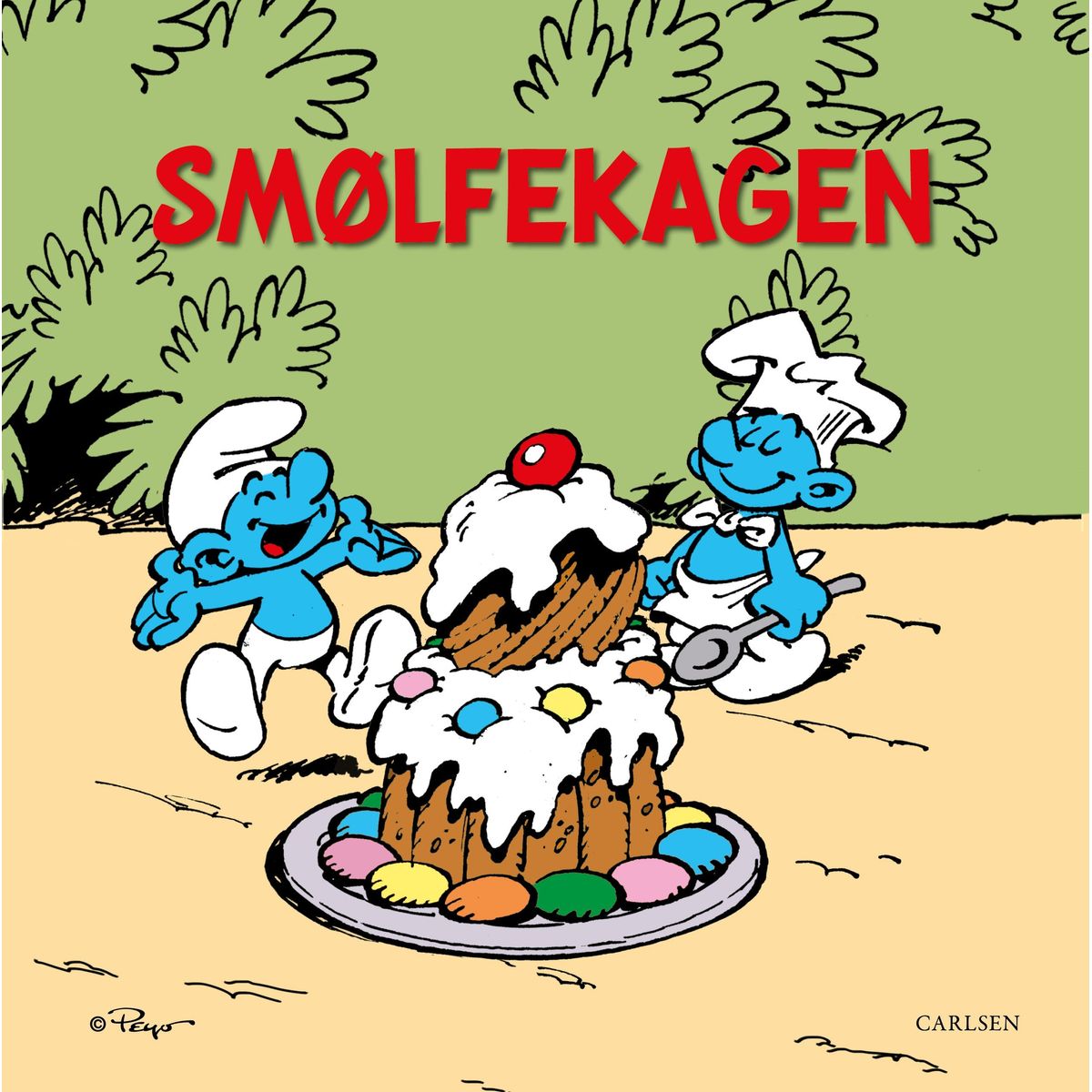 Smølfekagen