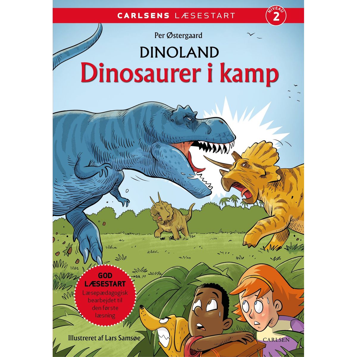 Carlsens Læsestart: Dinoland: Dinosaurer i kamp